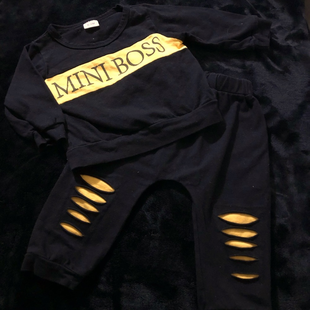 PatPat Jogger Set | 6-9M| GUC